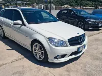 Usata Mercedes C220 Avantgarde 170 CV (125 kW) 2009 Bianco Station wagon