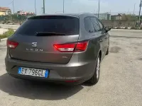 Usata Seat Leon 105 CV (77 kW) 2014 Grigio Station wagon