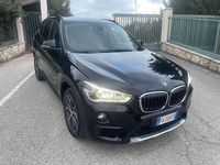 Usata BMW X1 Advantage 150 CV (110 kW) 2017 Nero SUV
