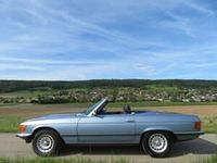 Usata Mercedes SL380 204 CV (150 kW) 1985 Blu Cabrio