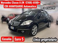 Usata Mercedes A180 Avantgarde 108 CV (79 kW) 2010 Nero Berlina