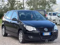 Usata VW Polo Comfortline 69 CV (50 kW) 2008 Nero Utilitaria