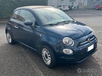Usata Fiat 500C Lounge 69 CV (50 kW) 2019 Blu Cabrio