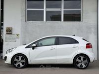 Usata Kia Rio 90 CV (66 kW) 2013 Bianco Berlina