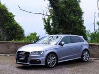 Usata Audi A3 S-Line 110 CV (80 kW) 2015 Argento Berlina