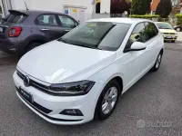 Usata VW Polo Comfortline 95 CV (69 kW) 2019 Bianco Utilitaria