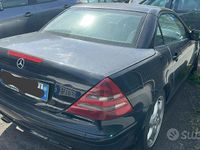 Usata Mercedes SLK200 163 CV (119 kW) 2002 Nero Cabrio