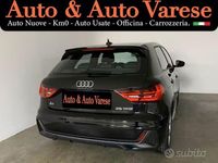 Usata Audi A1 Sportback S-Line 2023 Nero Utilitaria