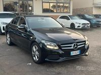 Usata Mercedes C180 Premium 115 CV (84 kW) 2015 Nero Berlina