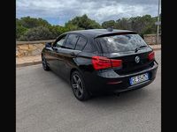 Usata BMW 118 95 CV (69 kW) 2015 Nero Utilitaria