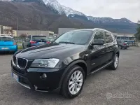 Usata BMW X3 184 CV (135 kW) 2012 Nero SUV
