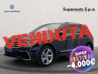 Usata VW Tiguan R-line 150 CV (110 kW) 2023 Nero SUV