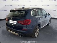 Usata BMW X3 xLine 190 CV (139 kW) 2021 Blu SUV