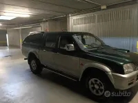 Usata Mitsubishi L200 100 CV (73 kW) 1999 Verde Pick-up