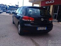 Usata VW Golf VI Trendline 105 CV (77 kW) 2010 Nero Utilitaria