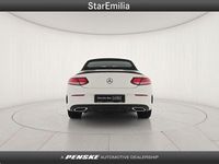 Usata Mercedes C220 Premium Plus 194 CV (142 kW) 2023 Bianco Cabrio