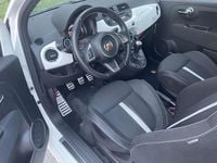 Brugt Fiat 500 Abarth 160 HK (117 kW) 2016 Hvid Sedan