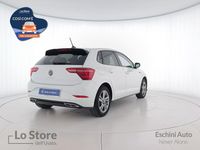Usata VW Polo R-line 95 CV (69 kW) 2023 Pure white Utilitaria