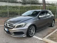 Usata Mercedes A180 AMG 109 CV (80 kW) 2015 Grigio Utilitaria