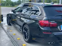Usata BMW 520 Luxury Line 184 CV (135 kW) 2014 Nero Station wagon