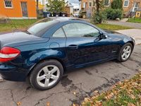 Usata Mercedes SLK200 Edition 163 CV (119 kW) 2007 Blu Cabrio