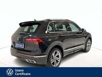 Usata VW Tiguan R-line 150 CV (110 kW) 2023 Nero pastello SUV