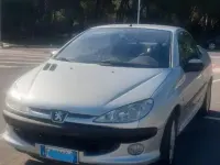 Usata Peugeot 206 CC 109 CV (80 kW) 2002 Grigio Cabrio
