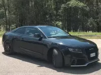 Usata Audi A5 S-Line 180 CV (132 kW) 2008 Nero Coupé