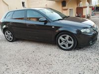 Usata Audi A3 140 CV (102 kW) 2007 Nero Utilitaria
