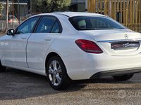 Usata Mercedes C180 Executive 116 CV (85 kW) 2017 Bianco Berlina