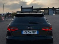 Usata Audi A3 S-Line 150 CV (110 kW) 2015 Nero Berlina