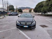 Usata Mercedes C220 Avantgarde 170 CV (125 kW) 2013 Blu/azzurro Coupé