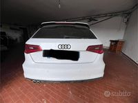 Usata Audi A3 S-Line 150 CV (110 kW) 2013 Bianco Berlina