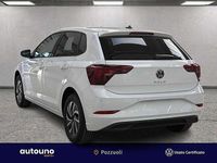 Usata VW Polo Life 95 CV (69 kW) 2024 Bianco Berlina