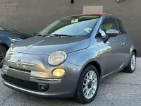 Usata Fiat 500C 85 CV (62 kW) 2011 Grigio Cabrio