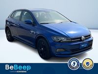 Usata VW Polo Comfortline 95 CV (69 kW) 2018 Blu metallizzato Utilitaria