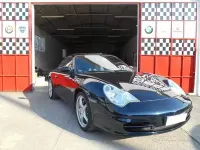Usata Porsche 911 Carrera 4 320 CV (235 kW) 2003 Blu Coupé