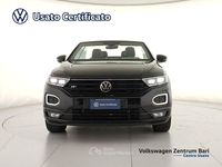 Usata VW T-Roc Cabriolet R-line 150 CV (110 kW) 2021 Nero Cabrio