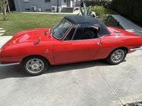 Usata Fiat 850 1960 Rosso Cabrio