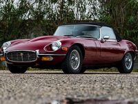 Usata Jaguar E-Type 272 CV (200 kW) 1974 Regency red Cabrio