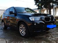Usata BMW X3 177 CV (130 kW) 2012 Nero SUV