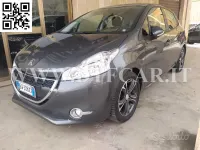 Usata Peugeot 208 Allure 68 CV (50 kW) 2014 Grigio Utilitaria