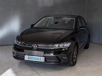 Usata VW Polo Life 95 CV (69 kW) 2025 Nero Utilitaria