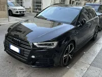 Usata Audi A3 150 CV (110 kW) 2018 Nero Berlina
