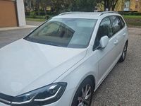Usata VW Golf VII 136 CV (100 kW) 2017 Bianco Station wagon