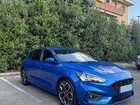 Usata Ford Focus ST-Line 125 CV (91 kW) 2019 Blu/azzurro Berlina
