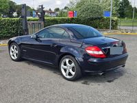Usata Mercedes SLK200 Chrome 163 CV (119 kW) 2007 Blu/azzurro Cabrio