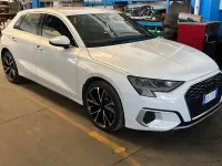 Usata Audi A3 Advanced 150 CV (110 kW) 2021 Bianco Berlina