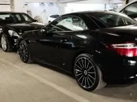 Usata Mercedes SLK200 Premium 184 CV (135 kW) 2011 Nero Cabrio