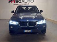 Usata BMW X3 Advantage 190 CV (139 kW) 2016 Blu SUV